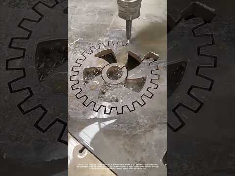 Water jet cutting tile process#shorts