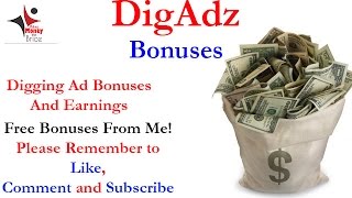 preview picture of video 'DigAdz Bonuses | How To Dig Bonuses in DigAdz'