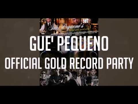 GUÈ PEQUENO OFFICIAL GOLD RECORD PARTY - Club 747 Milano - M'PIKE and GHETTO BLASTER + O'CIPHER
