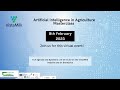 Artificial Intelligence In Agriculture Andrea Rau