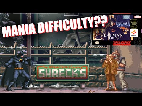 BATMAN RETURNS SNES MADE EASY! COMPLETE WALKTHROUGH
