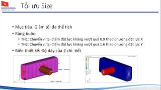 Optistruct - Bài 3 - Tối ưu hóa shape, size