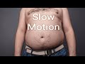 Popping Water Balloons In Belly Slow Motion By SLOW MO Babu