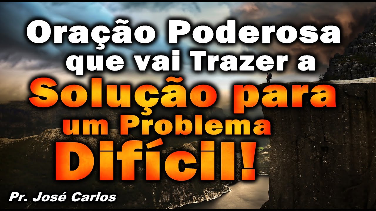 ((🔴)) ORAÇÃO PODEROSA QUE VAI TRAZER A SOLUÇÃO PARA UM PROBLEMA DIFÍCIL!