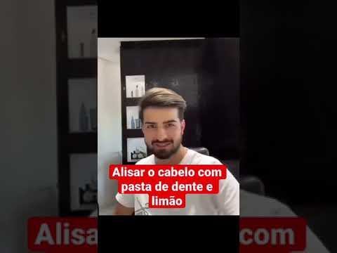 Alisar o cabelo com LIMÃO e Pasta de dente…