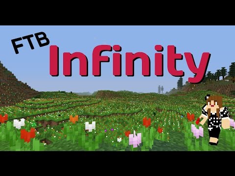 Minecraft FTB Infinity Lab Ep9:  Wyvern Armor and Soul Bound Enchants