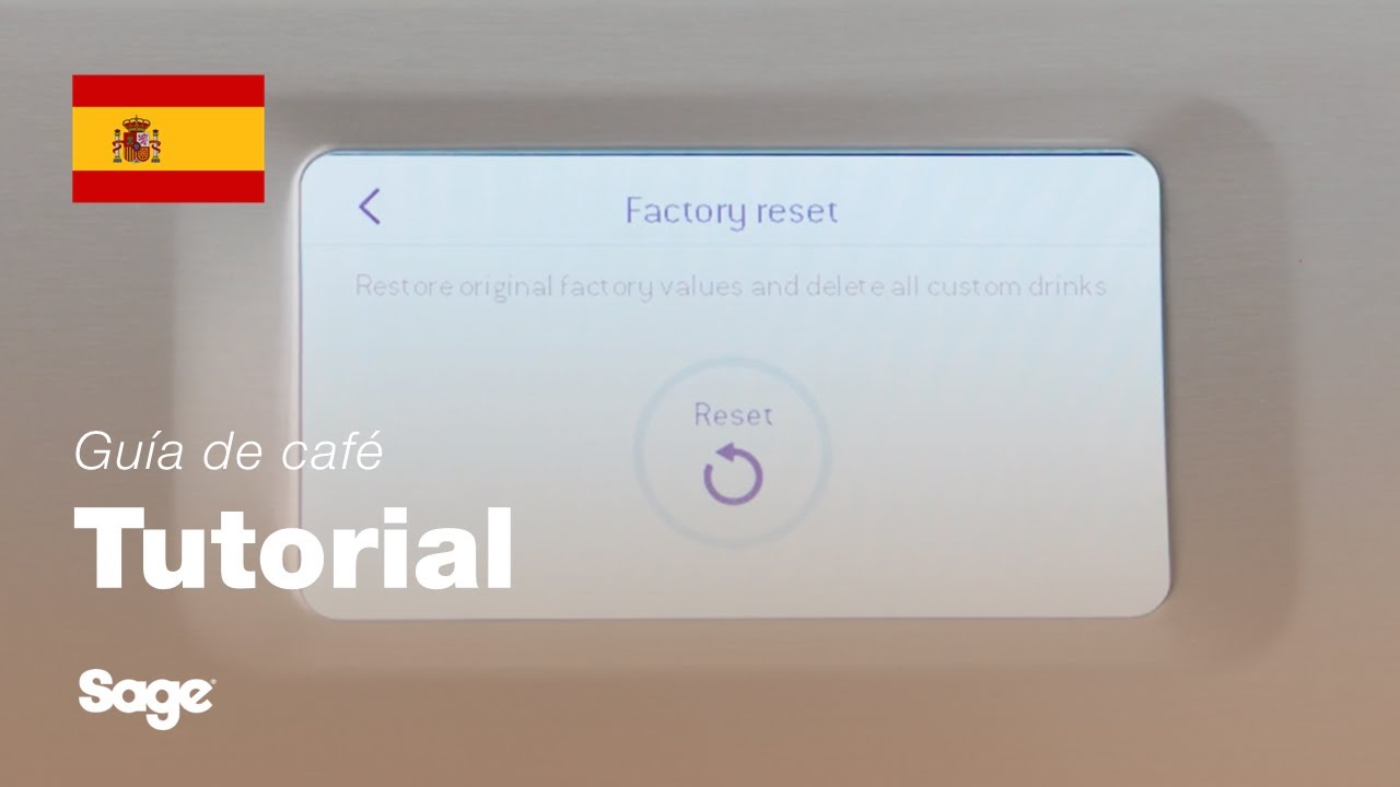 Cómo restablecer los valores de fábrica