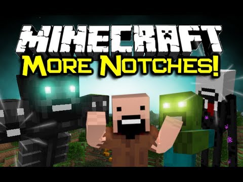 ThnxCya - Minecraft: MORE NOTCHES MOD Spotlight! - Notch Mobs x LOTS! (Minecraft Mod Showcase)