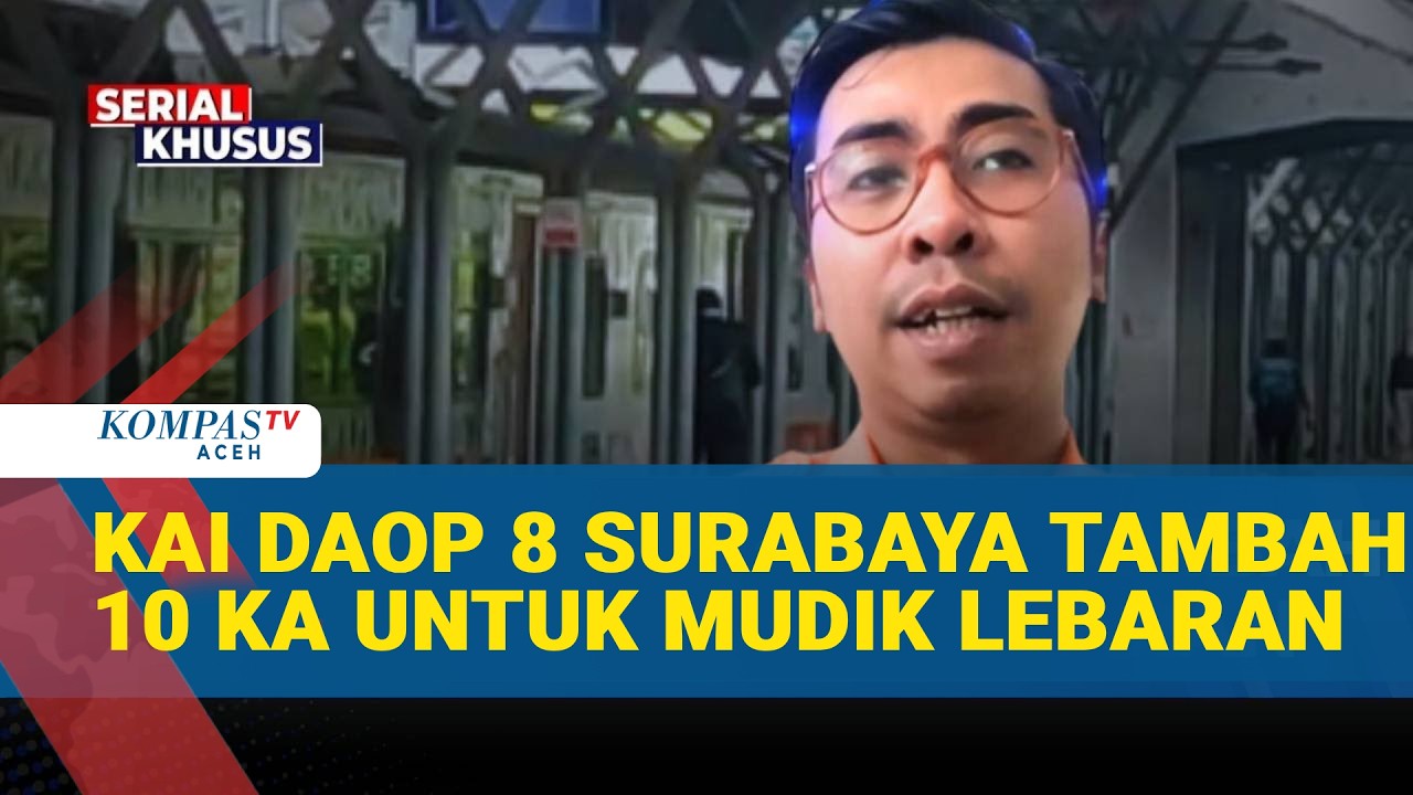 KAI Daop 8 Surabaya Tambah Kereta Tambahan Demi Kenyamanan Penumpang Mudik