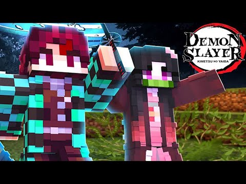 RAAVAN - Playing As Demon Slayer in Minecraft Ep01 (Hindi)!