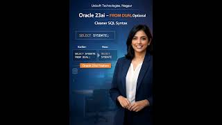 Oracle 23ai Simplifies SQL 🚀 | FROM DUAL Is Now Optional!