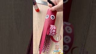 Construction Paper Octopus 🐙 | Easy Ocean Animal Craft for Kids