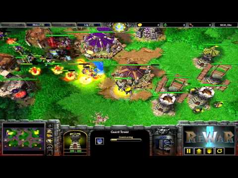 BMM (ORC) vs AtOmOnce (HU) - Game 1 - WarCraft 3 gameplay - RN76