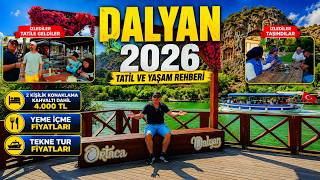DALYAN'A GİTMEDEN İZLE! 2026 Fiyatları, Kaunos, Röportajlar ve Gerçek Yaşam Hikâ