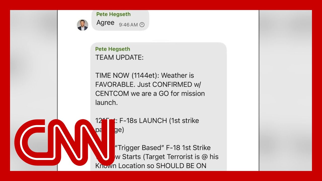 Details shared by Hegseth in Signal chat were classified, sources say
