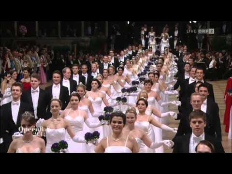 Polonaise debutants Opera Ball 2014 in Vienna