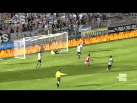 Astrit Ajdarevics första mål för Standard Liège