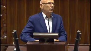 Przemówienie Jerzego Jachnika podczas posiedzenia sejmu 5 IX 2016