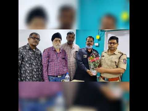 DCP SHRI.RAJ TILAK ROSHAN VISITED KURLA TRAFFIC CHOWKI ON 25/6/2022 AND DISCUSS ABOUT VARIOUS MATTER