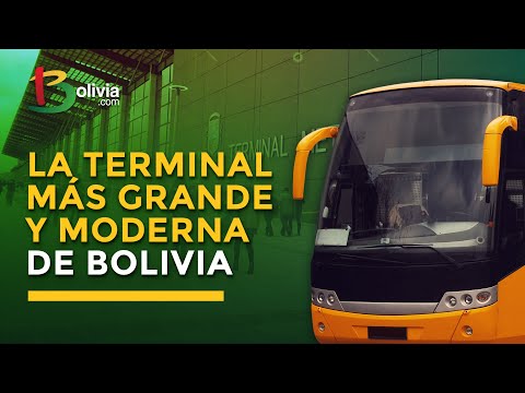 TERMINAL METROPOLITANA de EL ALTO: o terminal terrestre mais grande e moderno da BOLÍVIA
