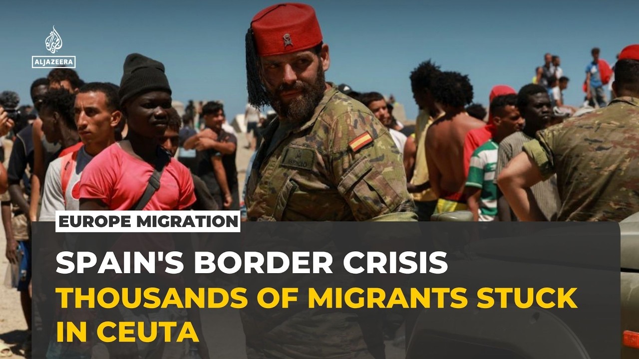 Thousands of migrants remain stranded in Spain's Ceuta after mass border crossing