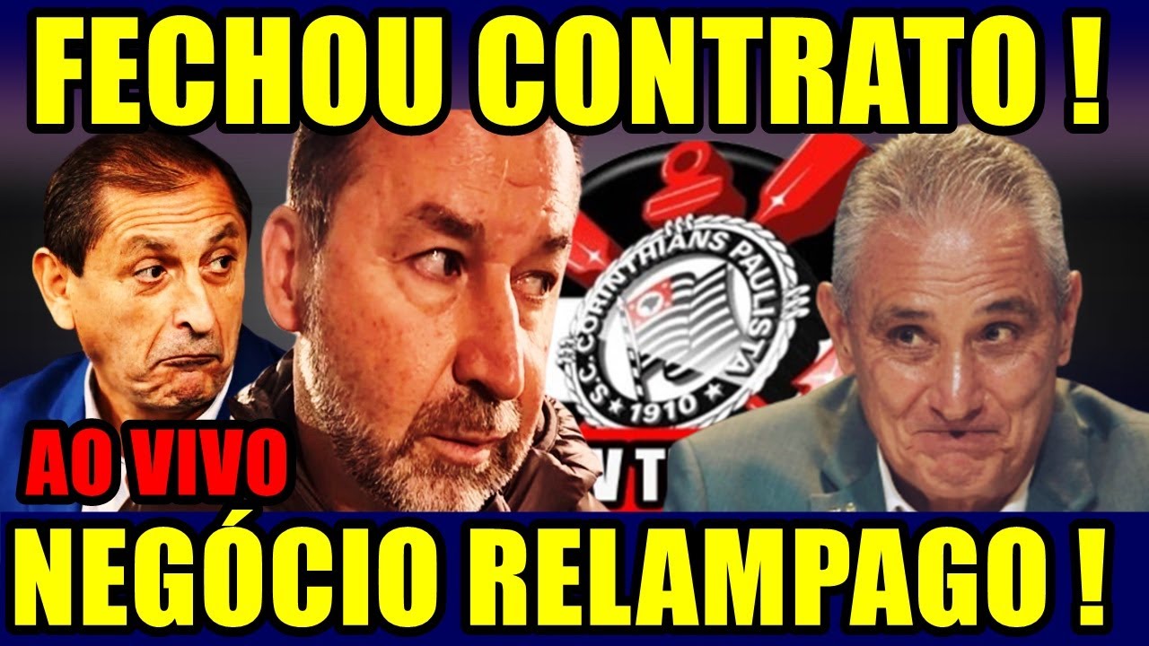 AGORA É OFICIAL ! CONTRATO ASSINADO ! AUGUSTO MELO TRABALHOU NA SURDINA !  VAZOU AGORA CEDO !