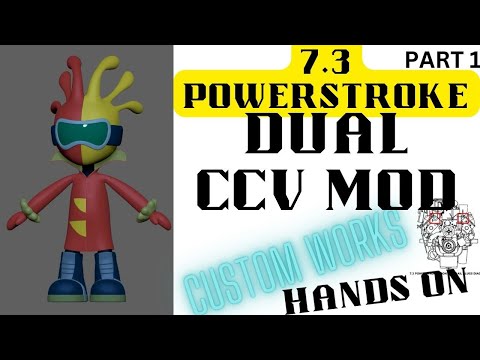 🛻📽️ ....7 3 PSD DUAL CCV MOD PASSENGER SIDE PART ONE 🟢🟡🔴🟢