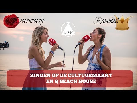 Doornroosje&Rapunzel op het Q beach house! 👸🏼🎤