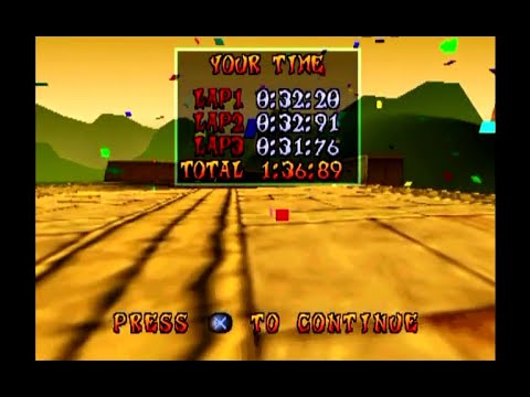 Crash Team Racing - Oxide Time Trial #9: Papu's Pyramid