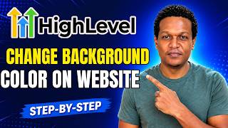 HOW TO CHANGE BACKGROUND COLOUR ON GOHIGHLEVEL WEBSITE