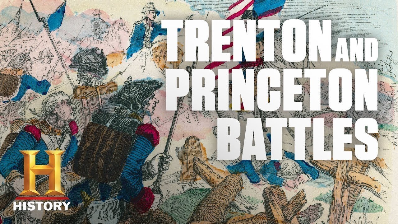 How did Washington get to the Battle of Trenton?