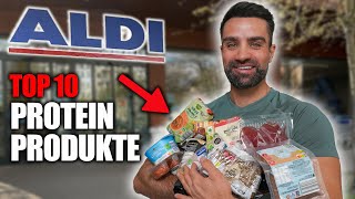 Die 10 besten Protein Snacks von ALDI für Fitness, Diät & Muskelaufbau