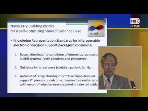 Facilitating Development of a Shared Evidence Base for Healthcare Systems (Reaction) - Dan Masys