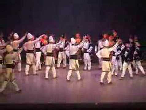 Folk dance ensemble Sredets 70th anniversary part 5 Shopski
