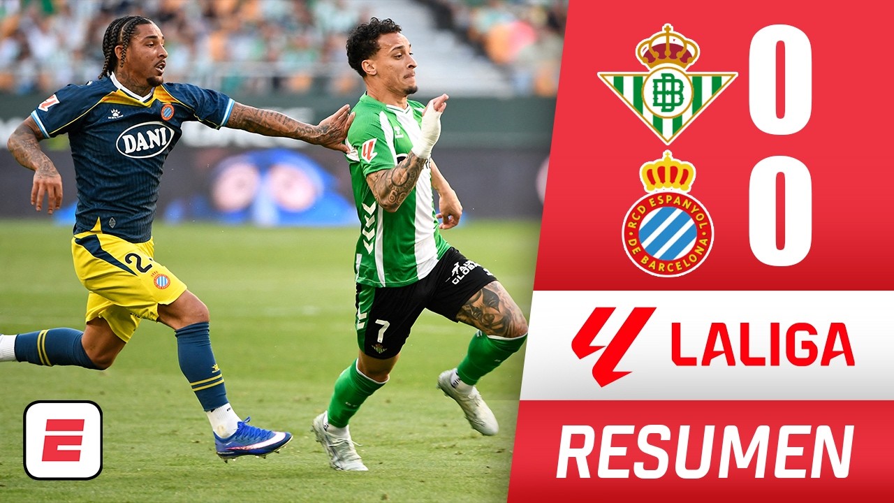 Real Betis repartió puntos con Espanyol y sigue sin ganar en lucha por puestos europeos | La Liga