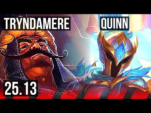 TRYNDAMERE vs QUINN (TOP) | 5/3/13 | EUW Master | 25.13