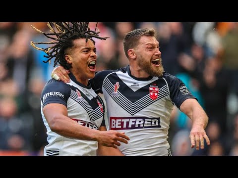 ENGLAND DESTROY SAMOA! MILFORD SIN BINNED | England vs Samoa Highlights | #RLWC2021
