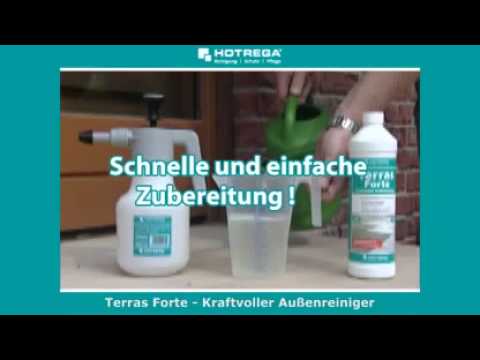 HOTREGA Terras Forte - Kraftvoller Außenreiniger bei shop-reinigungsmittel kaufen