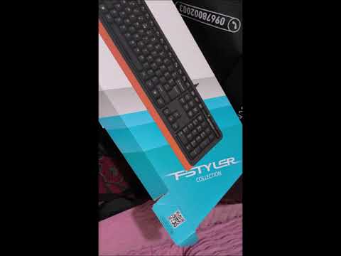 A4TECH FK10 Fstyler Wired Keyboard  |  |  Bangla Keyboard