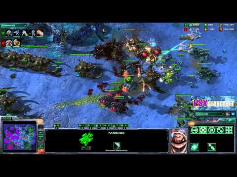 SC2 vileHawk[Z] vs [T]Trimaster