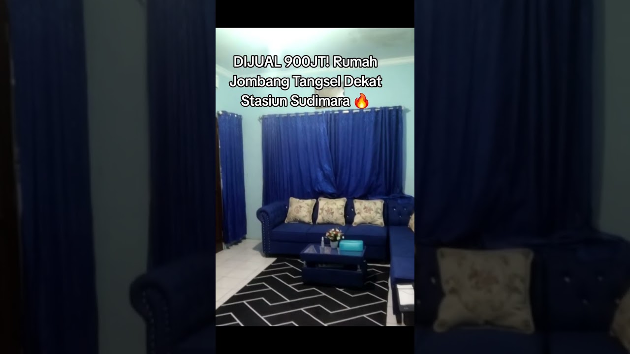 Dijual Rumah 78M² Jombang Tangsel Dekat Stasiun Sudimara - 900 Juta Nego