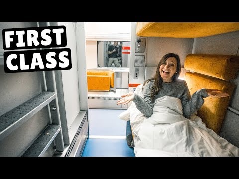 OVERNIGHT TRAIN Oslo to Stavanger, Norway (first class private room)