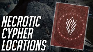 Destiny 2: ALL 20 "Necrotic Cypher" Lore Locations (Inquisition of the Damned Lore)