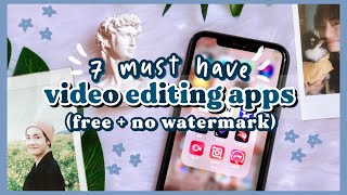 Best Free Aesthetic Video Editing Apps (No Watermark) 📹