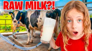 We Drank RAW Milk!!