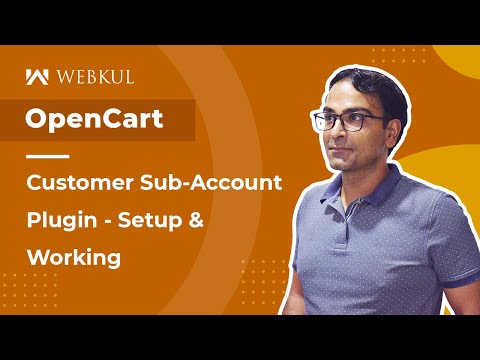 OpenCart Sub-Account User Plugin - Working