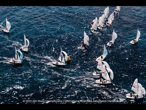 Spanish, Greek and German crews lead at the 420 World Championship in Alicante