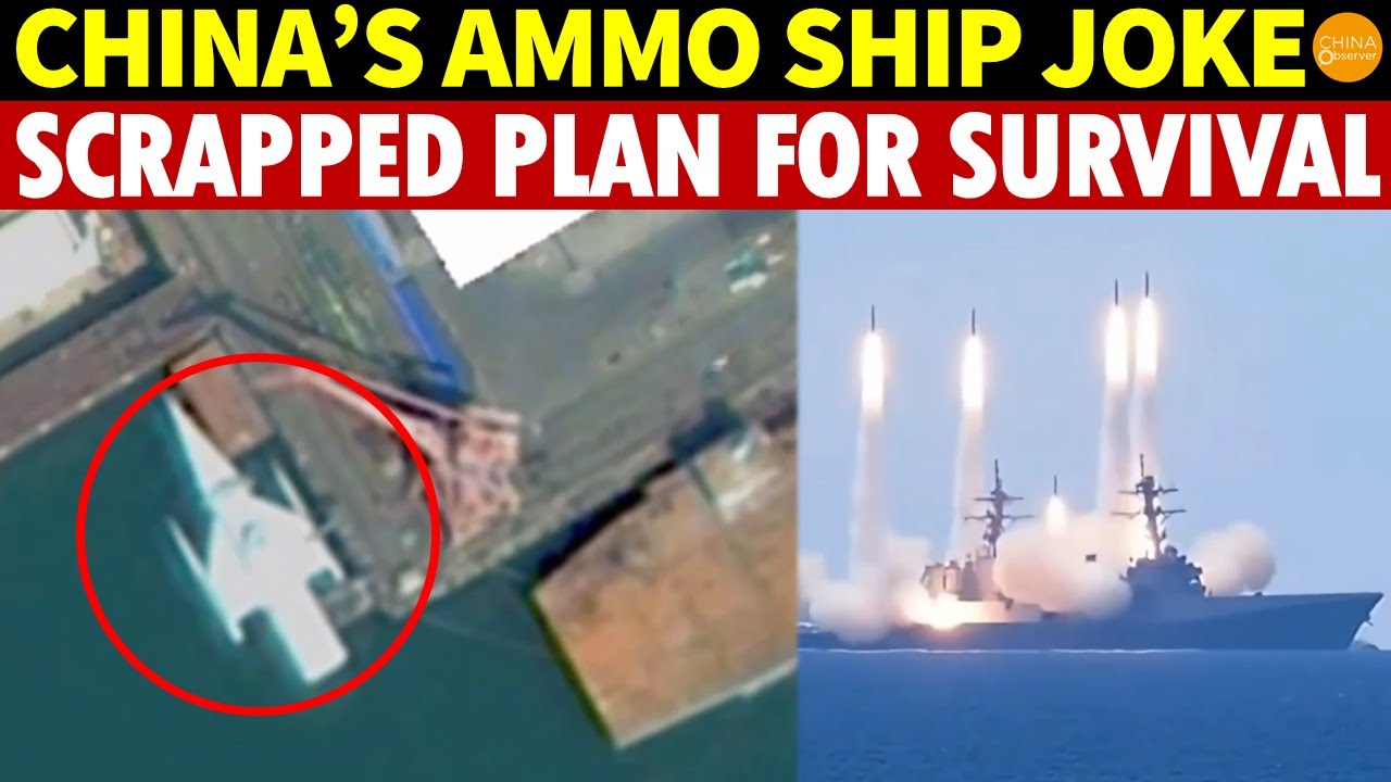 China’s Semi-Sub Ammo Ship Is a Joke, Copying a Scrapped Design as Its Last Hope