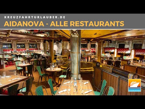 AIDAnova / AIDAcosma - Die Restaurants im Überblick (inkl. Time Machine)