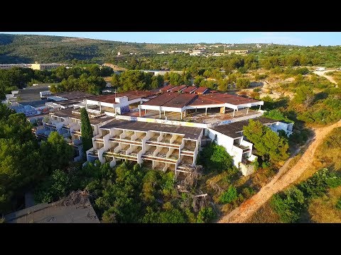 OPUŠTĚNÝ hotel Marina Lučica ● abandoned hotel